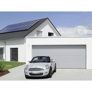 Motorisation porte garage sectionnelle latérale 5,40m² SOMMER DUO VISION 50