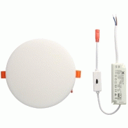 Arlux Lighting Spot Encastrable Salle de Bain AZUR 6W 540lm - Tempe