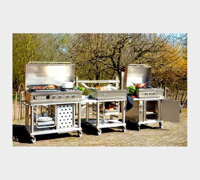 Chariot plancha : le top pour cuisiner en plein air !