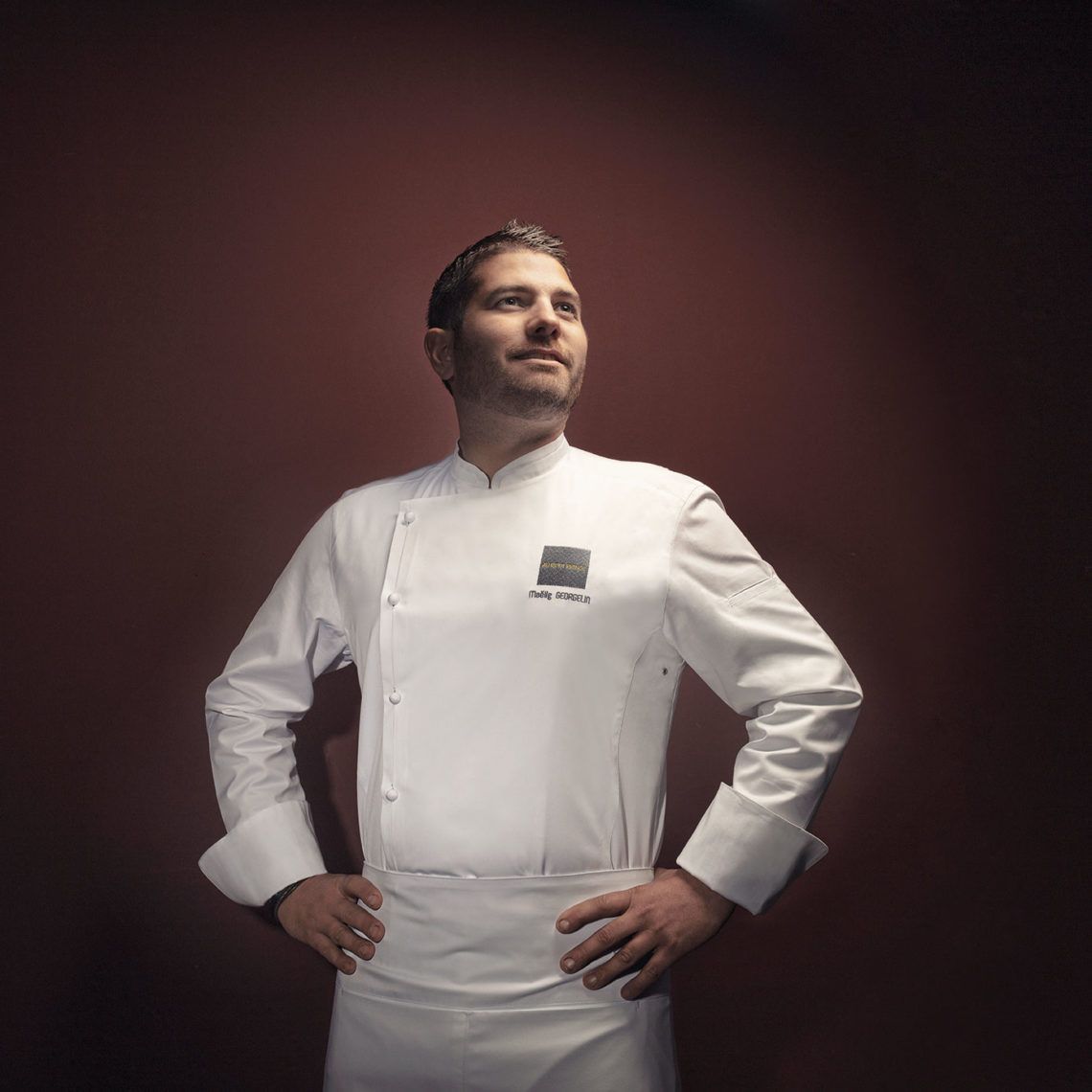 Legende veste de cuisine clement design fentes côtés