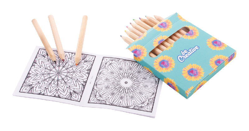 Kit de coloriage mandala personnalisé