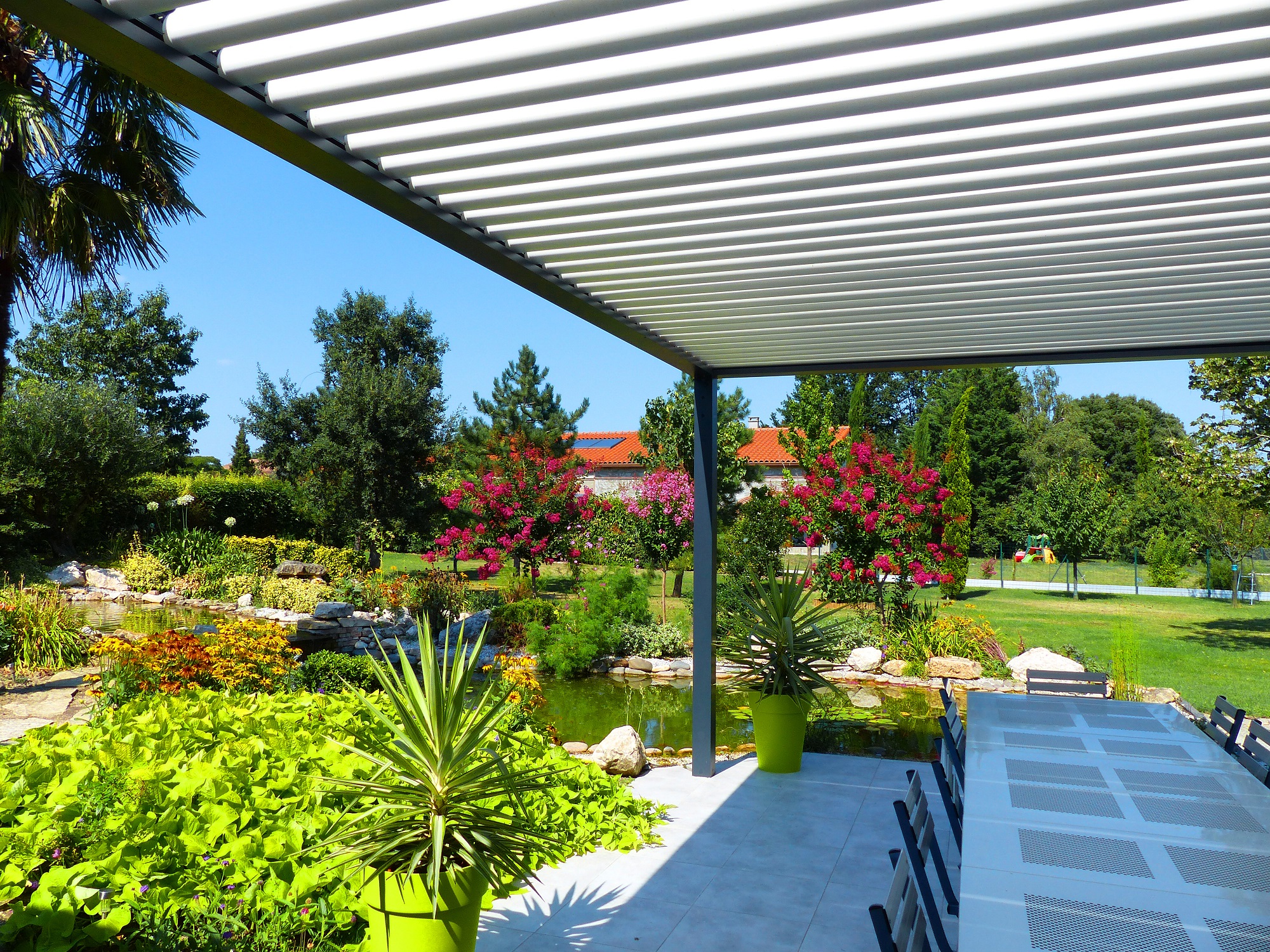 Pergola Lames Orientables - www.inf-inet.com