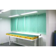 Cabine de peinture horizontale ATEX - DT Filtres