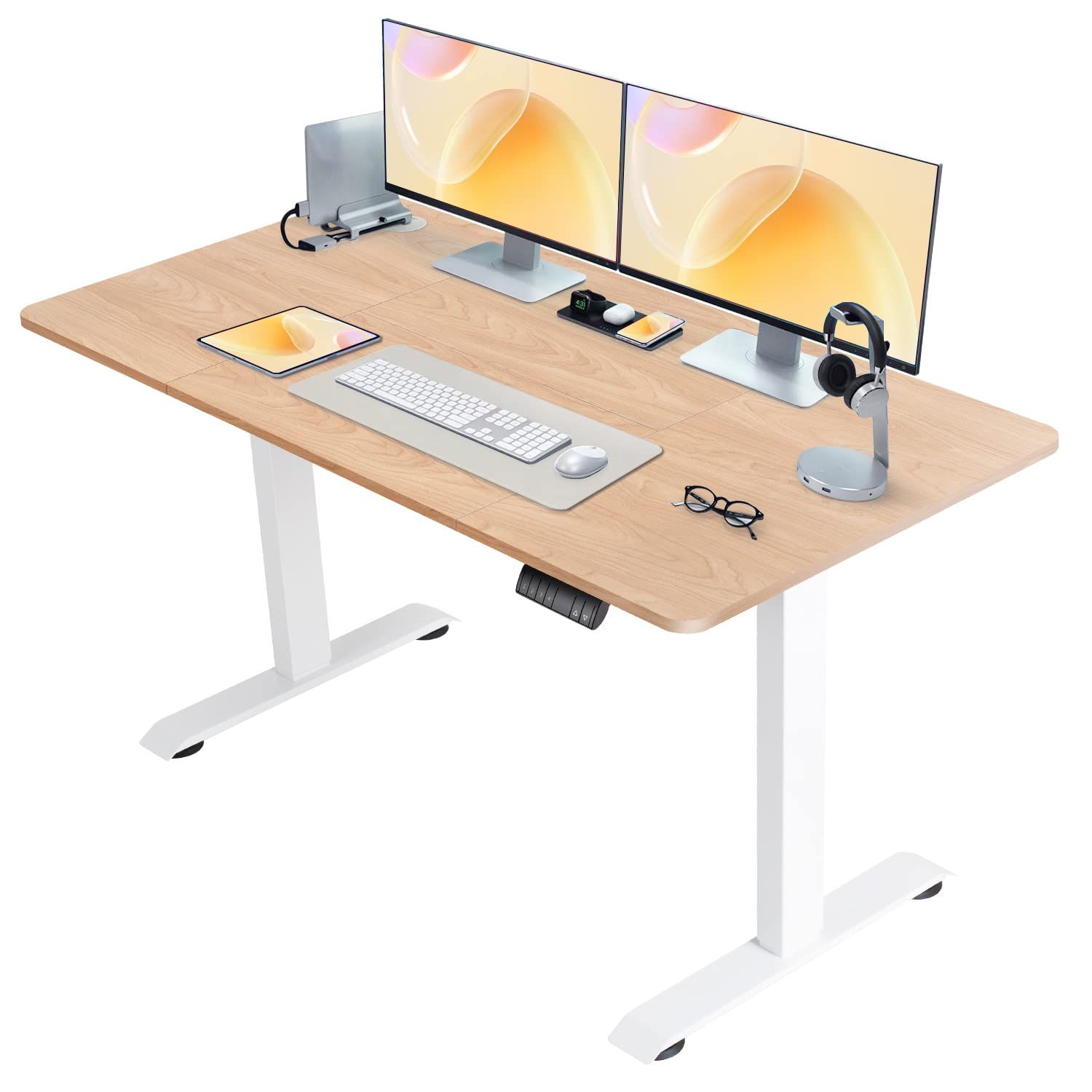 Bureau assis debout ergonomique